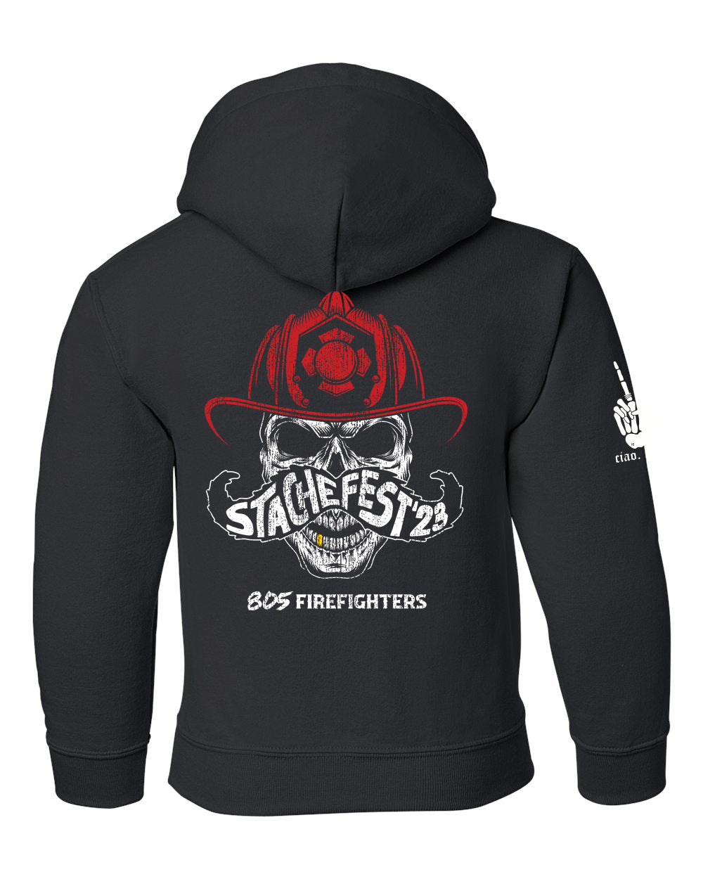 Stachefest 23' x ciao. ciao. youth hoodie.