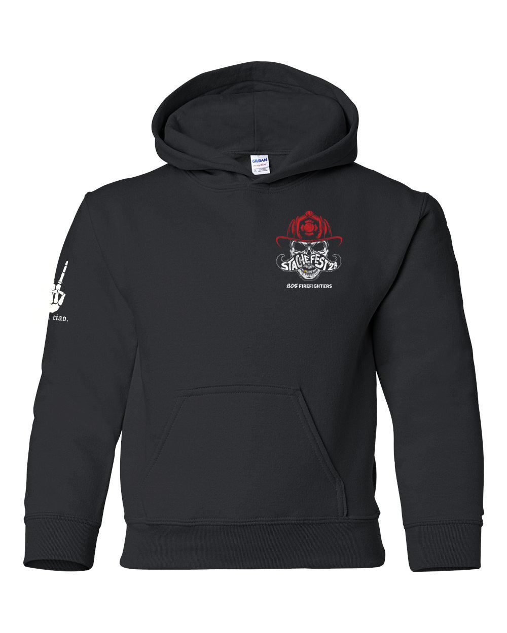 Stachefest 23' x ciao. ciao. youth hoodie.