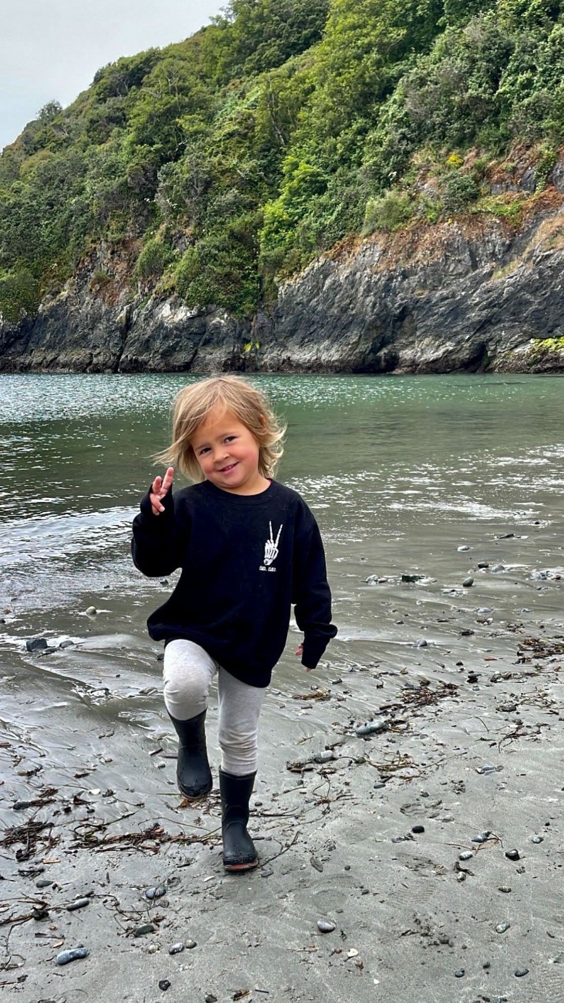 ciao. ciao. bambino crew sweatshirt.