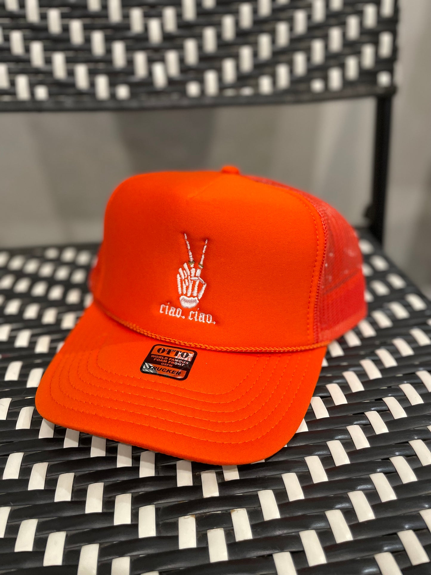 ciao. ciao. summer energy hat.