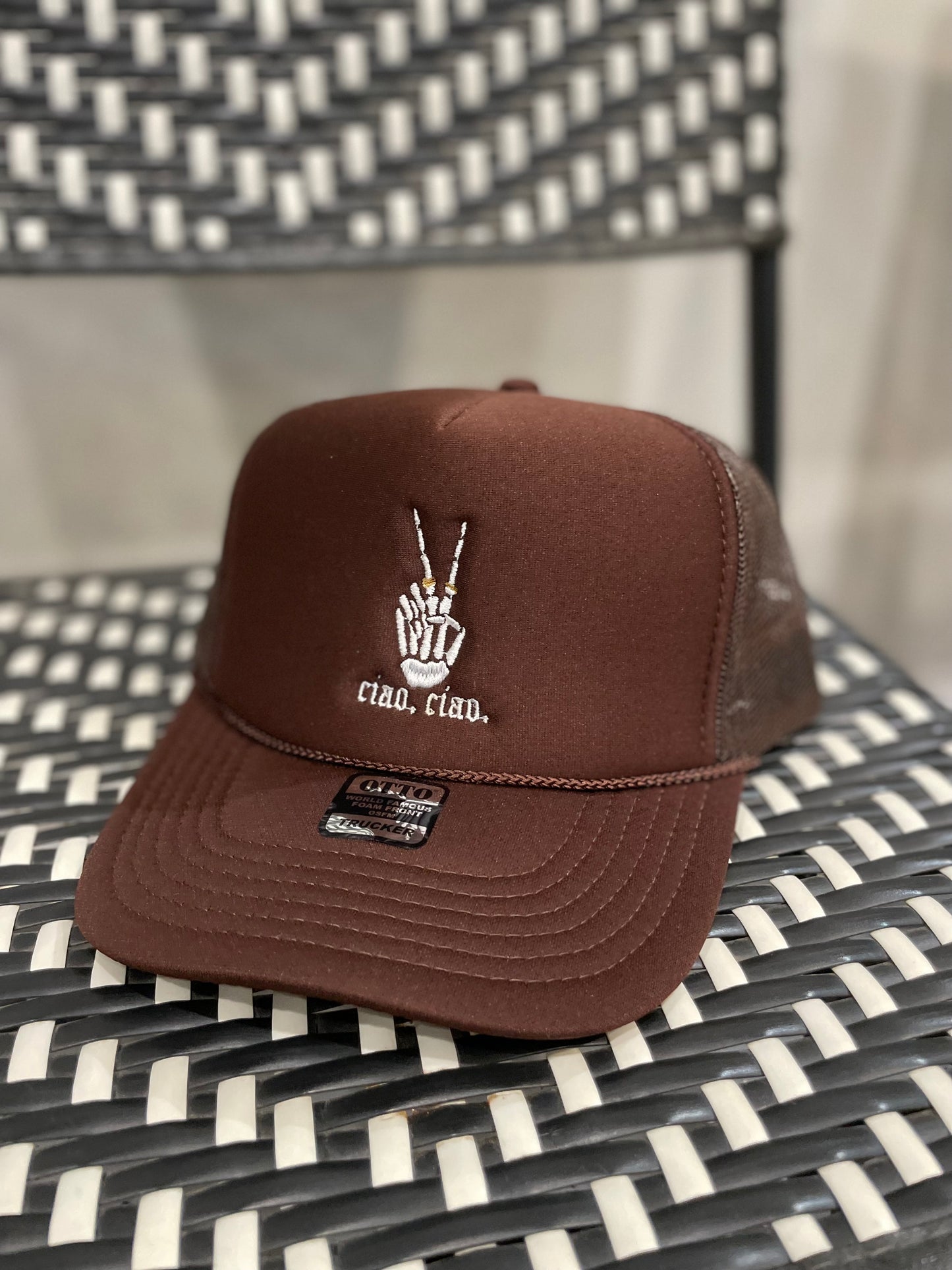 ciao. ciao. summer energy hat.