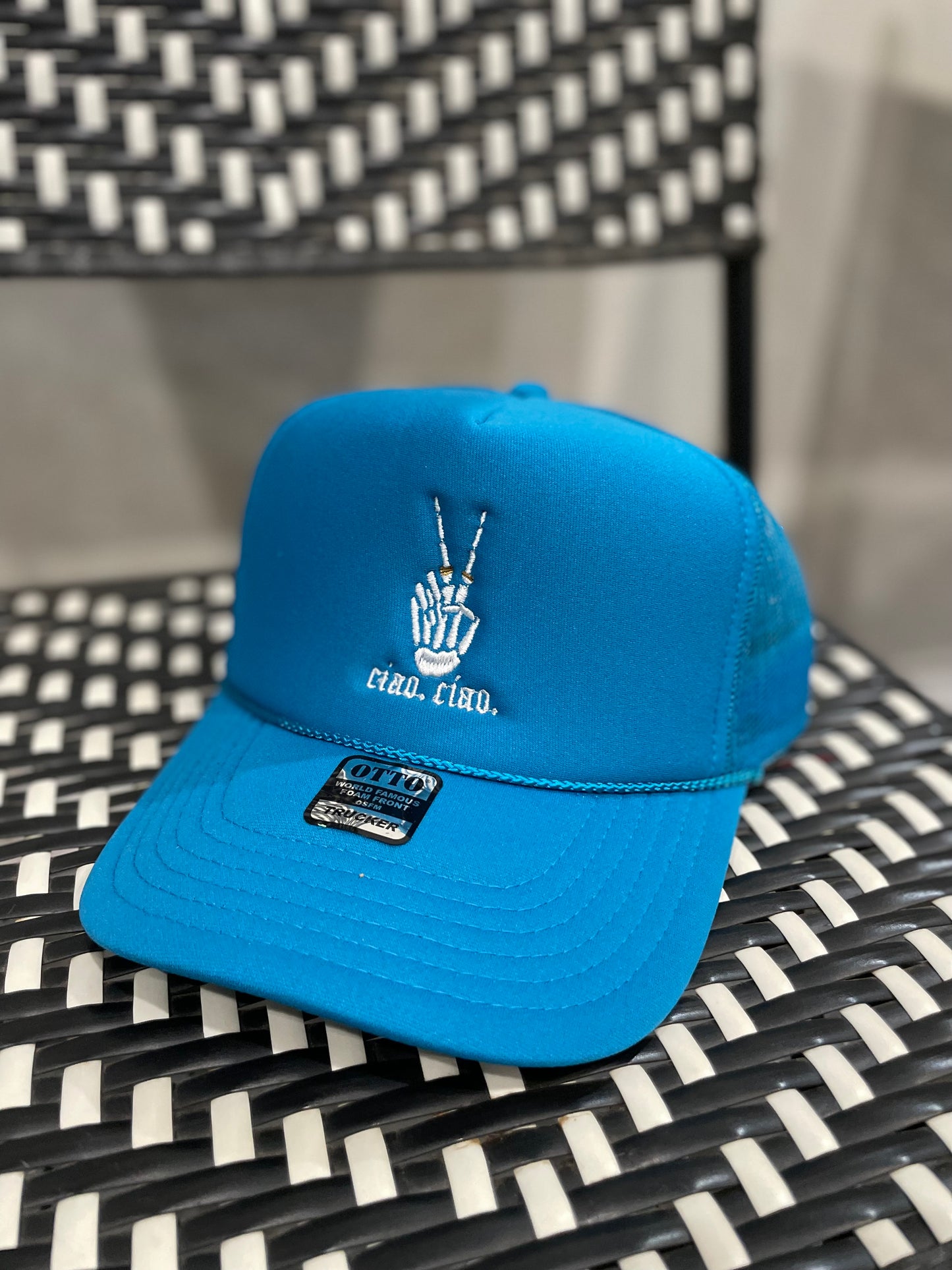 ciao. ciao. summer energy hat.