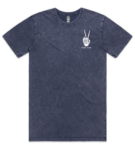 ciao. ciao. stone wash tee.