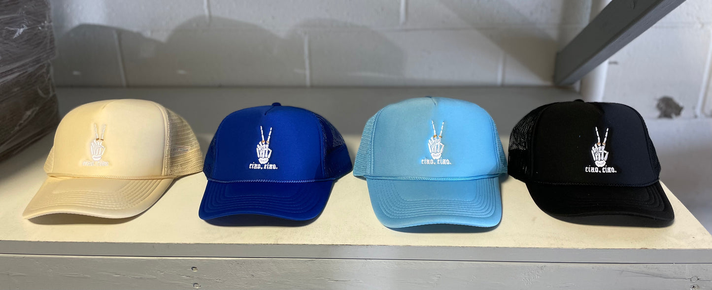 ciao. ciao. summer energy hat.