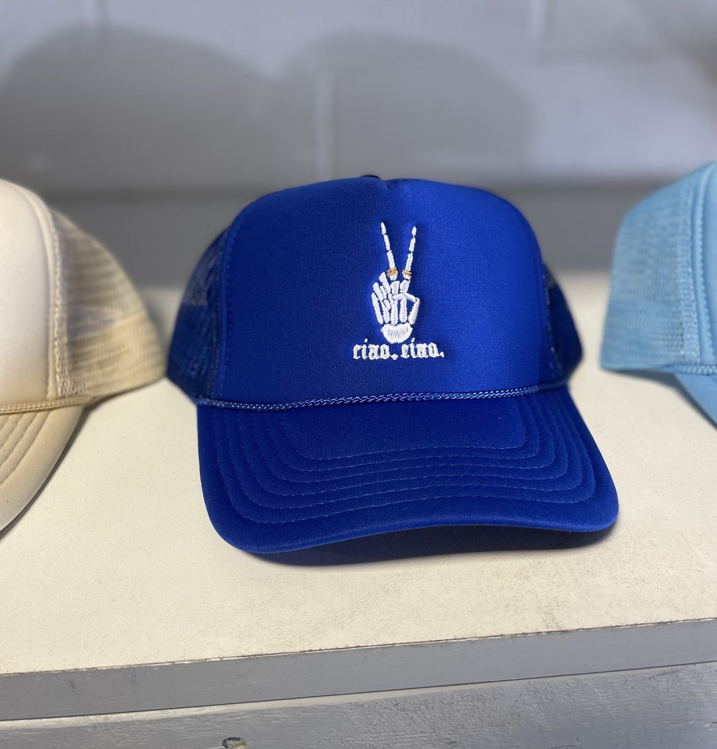 ciao. ciao. summer energy hat.