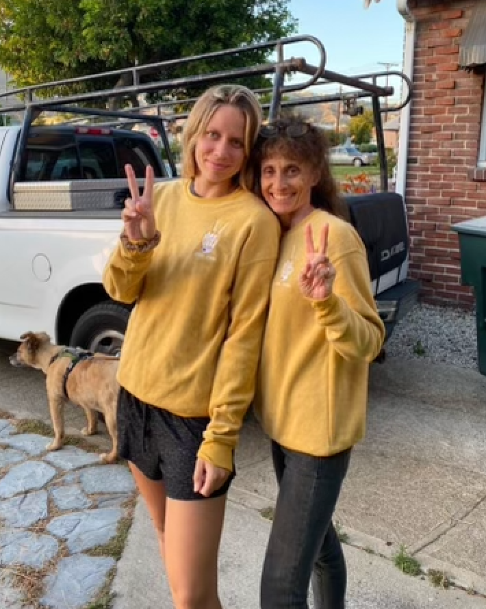 ciao. ciao. inside out fleece pullover.