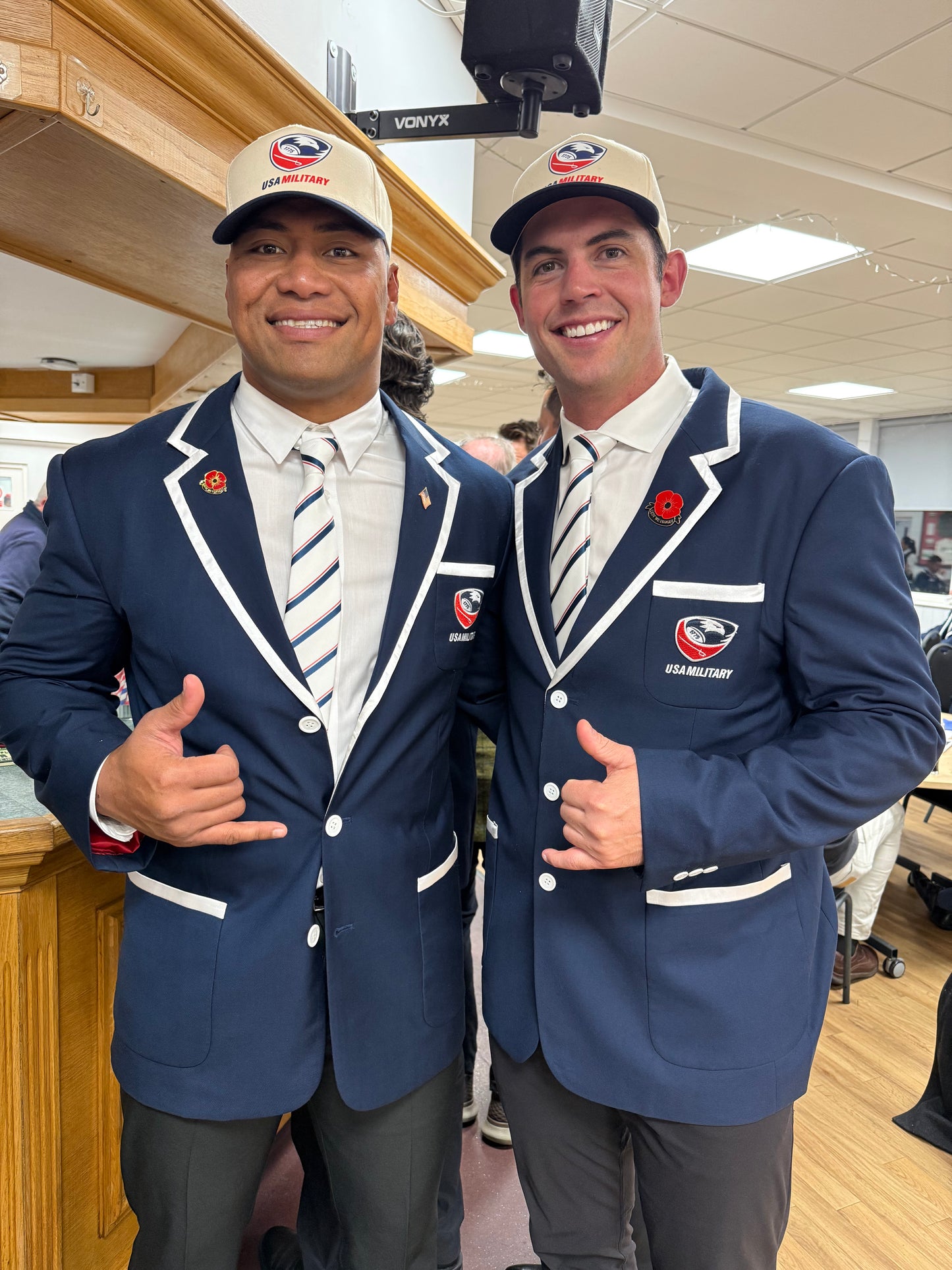 ciao. ciao. x USA Military Rugby Hat.