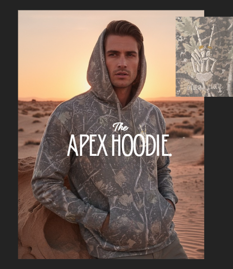 ciao. ciao. apex hoodie.