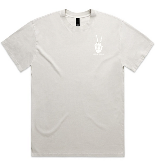 ciao. ciao. heavy faded tee.