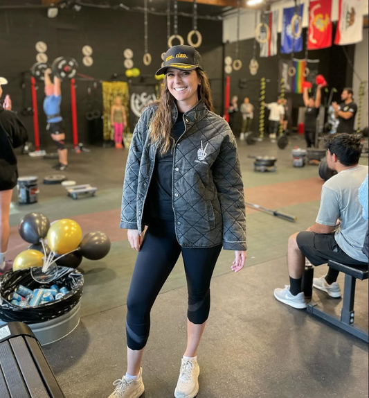 ciao. ciao. women's quilted jacket.