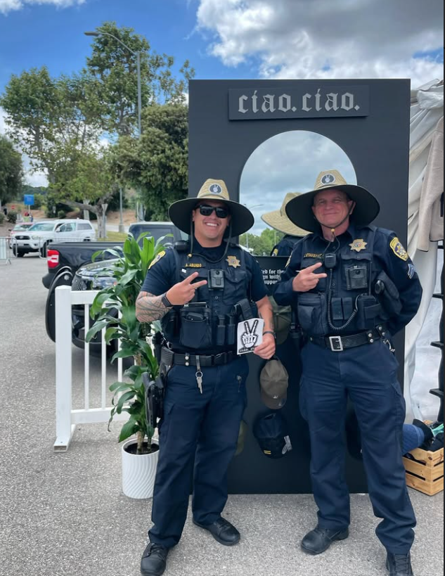 ciao. ciao. straw hat.